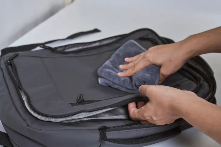 Can you wash North Face backpack and how to do that? cleaning backpack shutterstock 2069685329